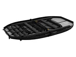 Стіл Bo-Camp Woodbine Oval 100x70 cm Black/Wood look (1404185) - мініатюра 3