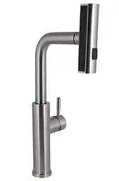 Змішувач для кухні Lidz Aria 015FLT з висувним мультифункціональним виливом-лійкою LDARI015FLTNKS37643