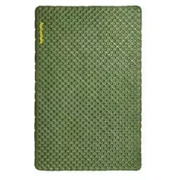 Матрас туристический надувной двухместный Naturehike CNK2450WS014, сверхлегкий, 200х132х8 см, зеленый с мешком для надува.