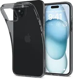 Прозорий чохол Spigen Crystal Flex Space Crystal для iPhone 15 (ACS06482) - мініатюра 6