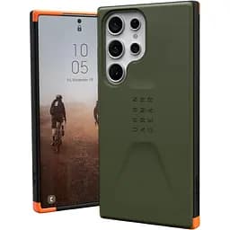 Противоударный чехол UAG Civilian для Samsung Galaxy S23 Ultra (6.8") Olive (Refurbished)