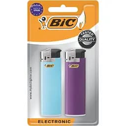 Запальничка BIC J38 Electronic 2 шт. в асортименті (3086126788524)