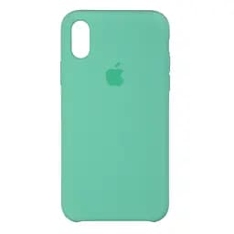 Чехол-накладка силиконовый противоударный для Apple iPhone X/XS, панель с защитой всего корпуса, софт тач, spearmint, ArmorStandart (ARM54867)