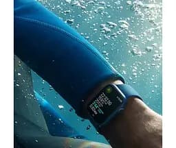 Смарт-годинник Apple Watch Series 7 GPS 45mm Midnight Aluminum Case with Midnight Sport Band [MKN53] Б/В [161674] - мініатюра 4