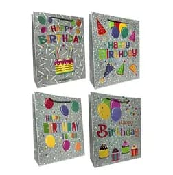 Набір подарункових пакетів HB-day, картон, 26x32x10 см, BL2402-191