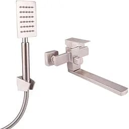 Смеситель для ванной Lidz Kubis 005 (LDKUB005NKS28537)