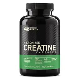 Креатин моногідрат Optimum Nutrition Micronized Creatine Capsules, 100 капсул