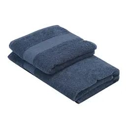 Рушник махровий Ardesto SuperSoft 70х140 см 100% бавовна синій (ART2270DBP)  - мініатюра 4