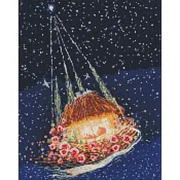 Алмазная мозаика Ideyka Колыбель ©Олег Шупляк AMO7701 с АВ стразами 40х50 см