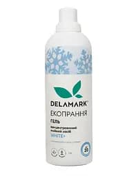 Рідкий концентрований безфосфатний засіб для прання Delamark White 1 л (4820152330192)