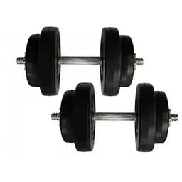 Гантелі набірні композитні Rock Pro-R Newt NE-PL-R-009-2 2 шт. по 9 кг