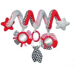 Підвіска-спіраль Canpol babies Zig Zag, червоний (68/063_red)