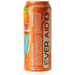 Напій безалкогольний Ever Aid Mango & Orange Lemonade 0.5 л з/б - мініатюра 4