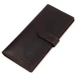 Чоловіче шкіряне портмоне GRANDE PELLE 9х18х1 см acs0018640