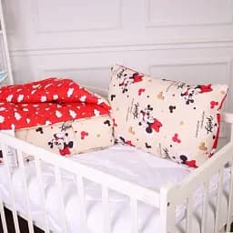 Ковдра MirSon антиалергенна зима Kids Time 20-0027 Mine mouse 140x205 см бавовна (2200009664045) - мініатюра 5