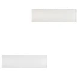 Світлодіодний настінний світильник для приміщень Mille Lucciole 24W 4500K нейтральний білий, алюміній, 2 шт.