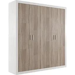 Шкаф распашной для одежды Gerbor Сара SZF4D Сосна каньон/Дуб сонома трюфель (GRB-1450)