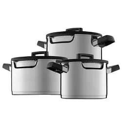 Набір посуду Berghoff Downdraft, 3 предмети, сріблястий (00000020579)