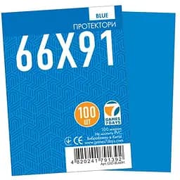 Аксессуар Games 7 Days Протекторы для карт Games7Days 66 х 91 мм MTG, 80 шт. Blue PREMIUM (GSD-BL6691)