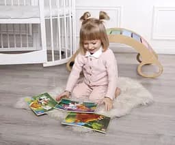 М'які пазли Vladi Toys Кіт та Песик, укр. мова, 12 елементів VT1103-43 (укр) - мініатюра 4