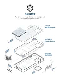 Силиконовый чехол для Apple iPhone 15 Pro, ICON2 Case, голубой, противоударный, панель, защита всего корпуса, матовая поверхность Soft Touch, выступает над дисплеем, совместим с защитными стеклами и пленками, с микрофиброй, ArmorStandart (ARM70523) - мініатюра 6