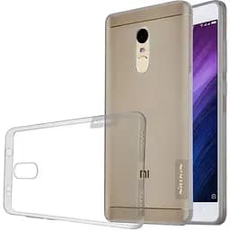 Чохол-накладка Nillkin TPU Nature Xiaomi Redmi Note 4X Grey - мініатюра 5
