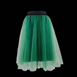 Юбка длинная с фатином S-M