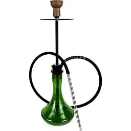 Кальян Tiaga Hookah Classic Black Craft Crash Green