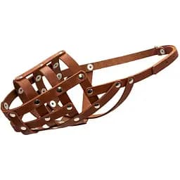 Намордник Collar мягкий №3, 34 см коричневый (6306)