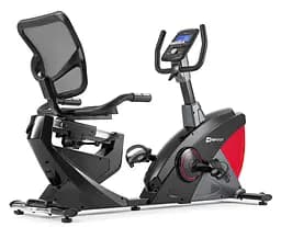 Горизонтальний велотренажер Hop-Sport HS-070L Helix червоний iConsole+ - мініатюра 9