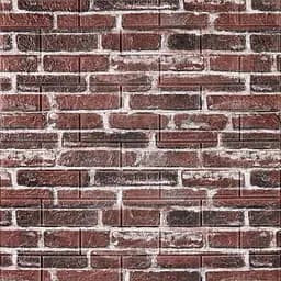 Декоративная 3D панель самоклейка 700х770х5мм Кирпич красный Екатеринославский (043) SW-00000031