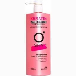Кондиционер для волос O'Shy Keratin Professional, блеск и выпрямление, 1 л