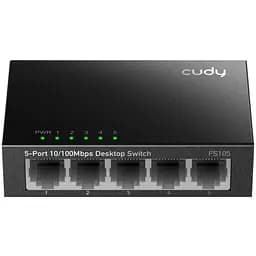 Комутатор Cudy FS105 5 портовий 10/100 Mbps Metal Switch - мініатюра 2