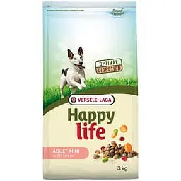 Сухий корм Happy life Adult Mini with Lamb 3 кг хеппи лайф мини ягненок для собак міні і малих порід