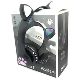 Бездротові дитячі навушники Cat Ear VZV-23M Bluetooth з котячими вушками чорні - мініатюра 5