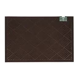 Килимок придверний Eco Fabric Смужки без кромки коричневий 60 х 90 см (6090-009)