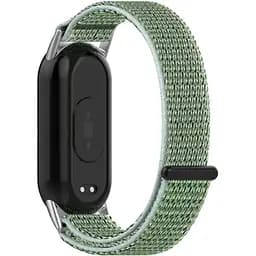 Ремінець DK CDK для Xiaomi Mi Smart Band 9 Nylon Sport Loop (018018) (light green) - мініатюра 2