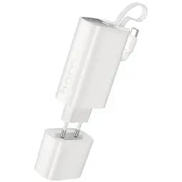 Портативное ЗУ Power Bank Hoco J148 Handy PD20W with cable 5000 mAh