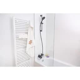 Рушник дитячий Childhome Terry Teddy 80x80 см з капюшоном білий (CCBCJMTB) - мініатюра 4