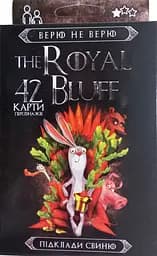 Настольная карточная игра Danko Toys The ROYAL BLUFF укр (RBL-01-01U, RBL-01-02U) МИКС