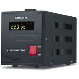 Стабілізатор REAL-EL Stab Energy-2000 Black (EL122400013)