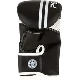 Рукавиці боксерські Power Play 3025, Black/White - S - мініатюра 4