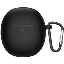 Чохол-накладка DK Silicone Candy Friendly з карабіном для Vivo iQOO TWS Air (black)