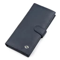Чоловічий купюрник ST Leather 18365 (ST147) синій