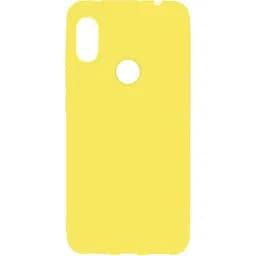 Чохол-накладка Toto 1 mm Matt TPU Case Xiaomi Redmi Note 6 Pro Yellow