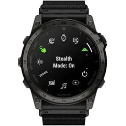 Смарт-часы Garmin Tactix 7 AMOLED Edition с адаптивным цветным экраном черного цвета с нейлоновым ремешком