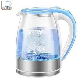 Електричний чайник XPRO MG-07 зі скляним корпусом Blue (MER-14808_414)