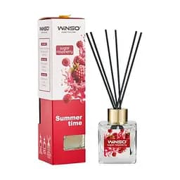 Аромадифузор для дому ароматизатор Winso Summer Time Sugar Raspberry Цукрова малина 50 мл