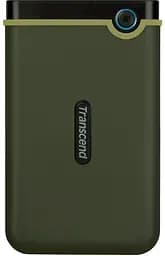 Портативный жесткий диск 2TB USB 3.1 StoreJet 25M3 Зеленый Transcend teh0013497