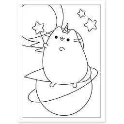 Розмальовка Yes Pusheen 12 сторінок (742918) - мініатюра 2